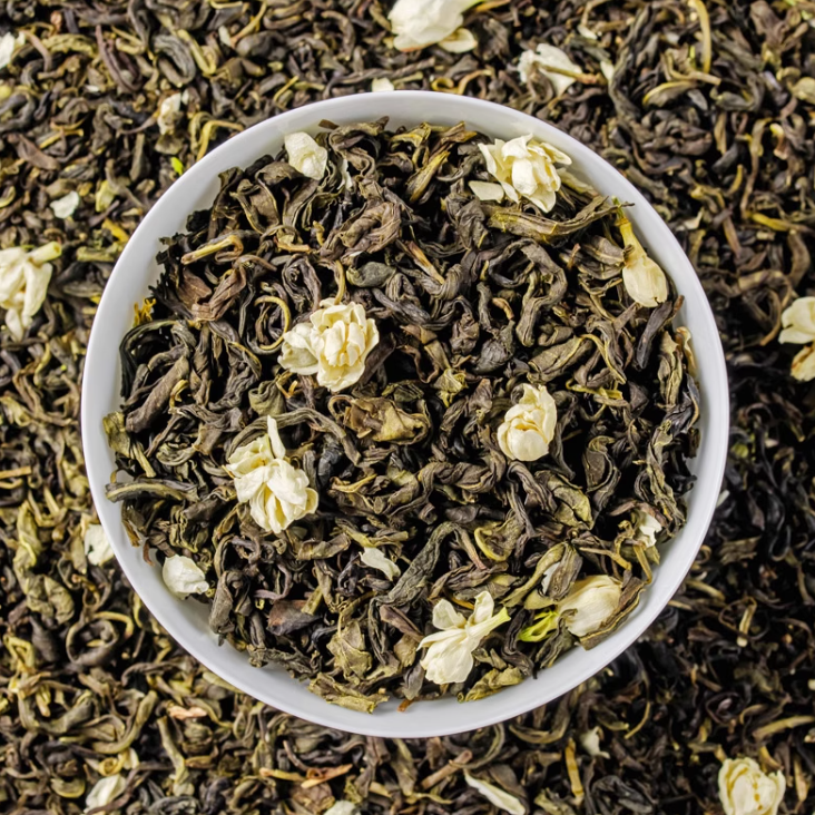 茉莉花茶化石